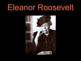 You must do the thing you think you cannot do.-Eleanor Roosevelt