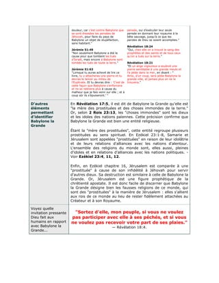 Identification de babylone la grande