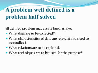Identification & formulation of problem | PPTX