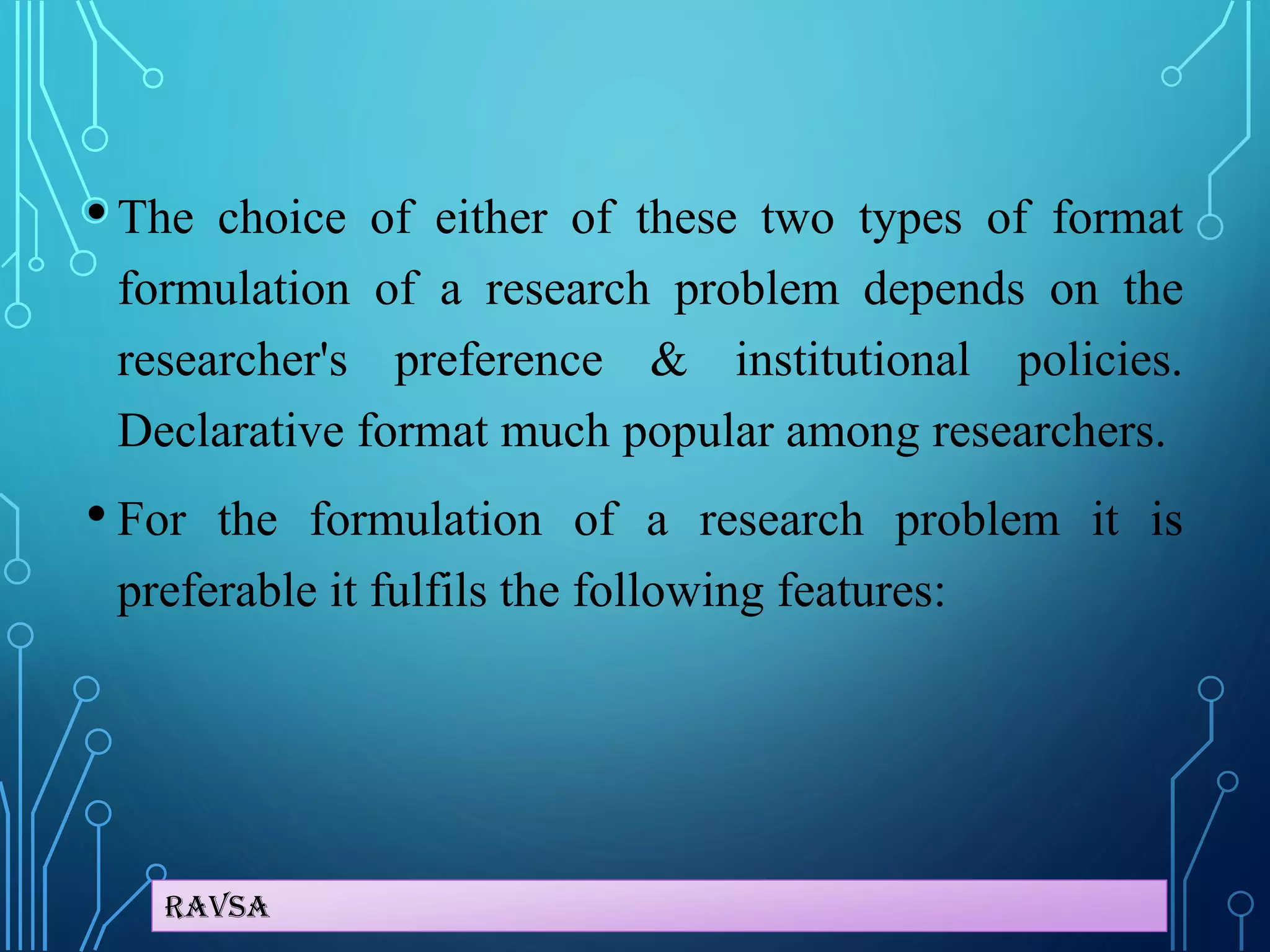 Identification of research problem | PDF | Medical Health