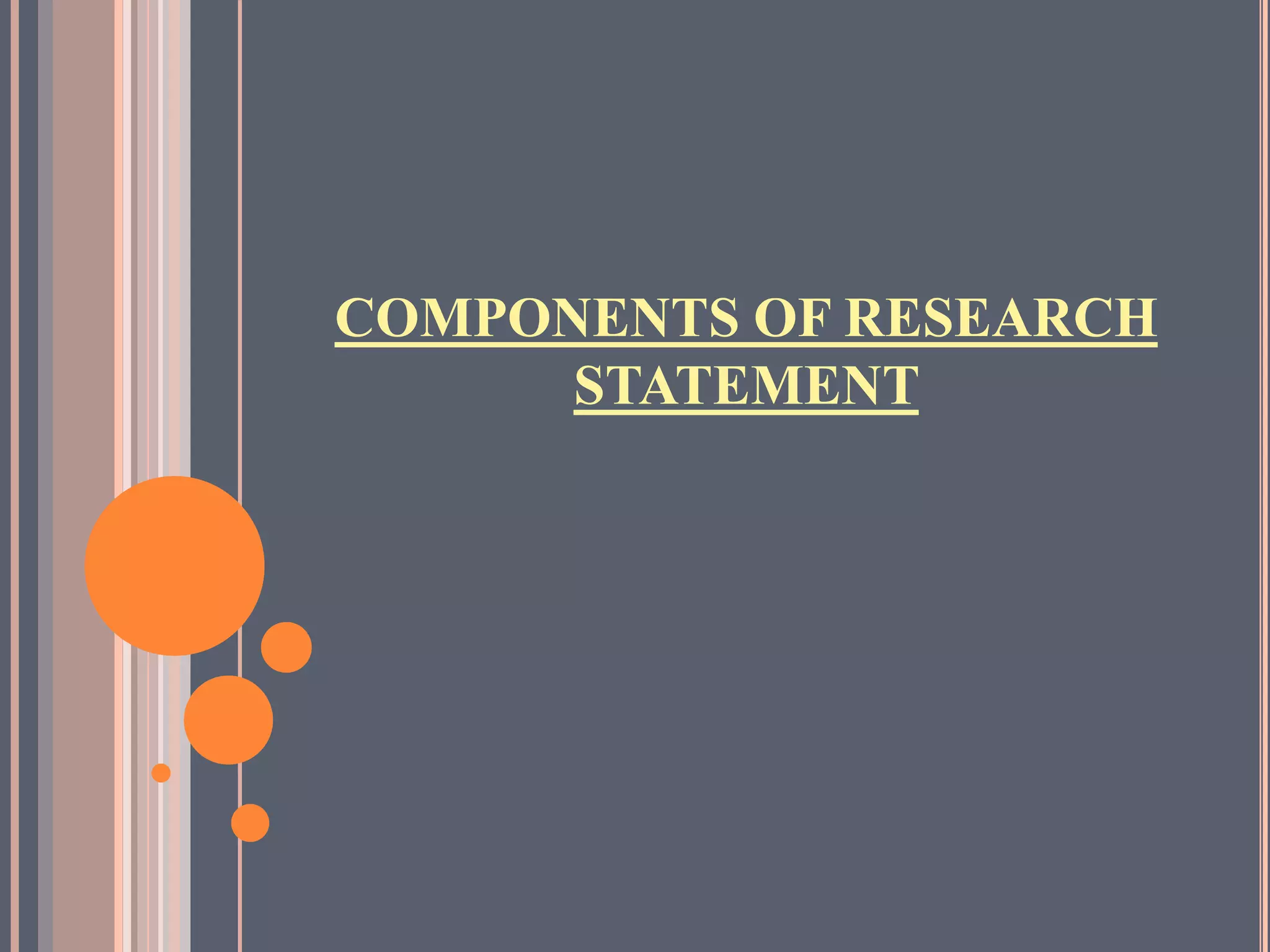 Identification of research problem | PPTX