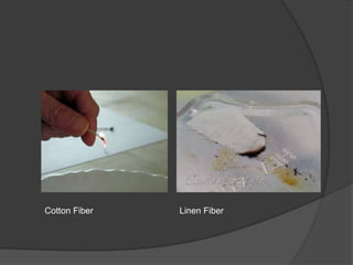 Cotton Fiber Linen Fiber
 