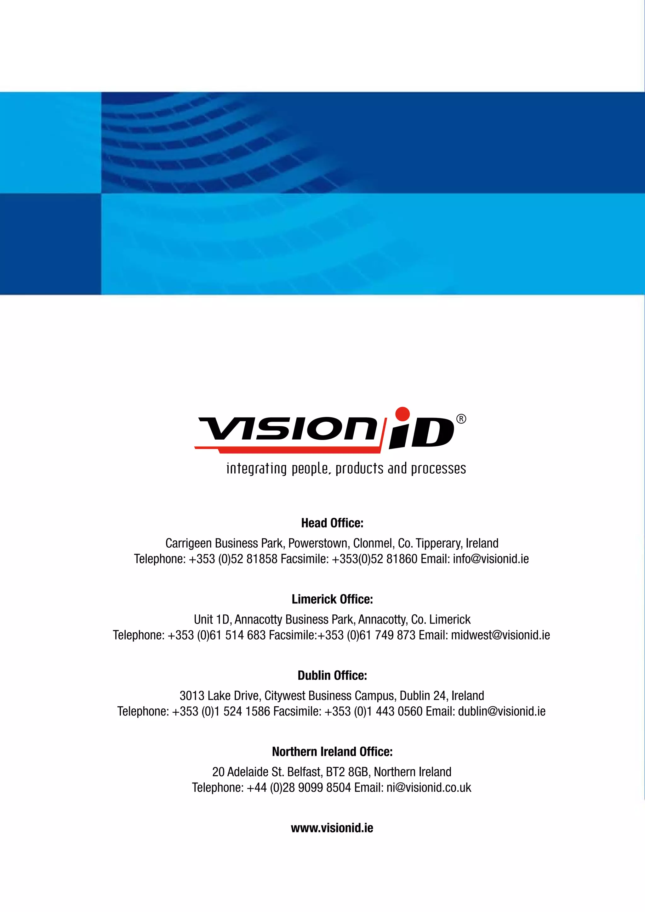 Identification Product Guide