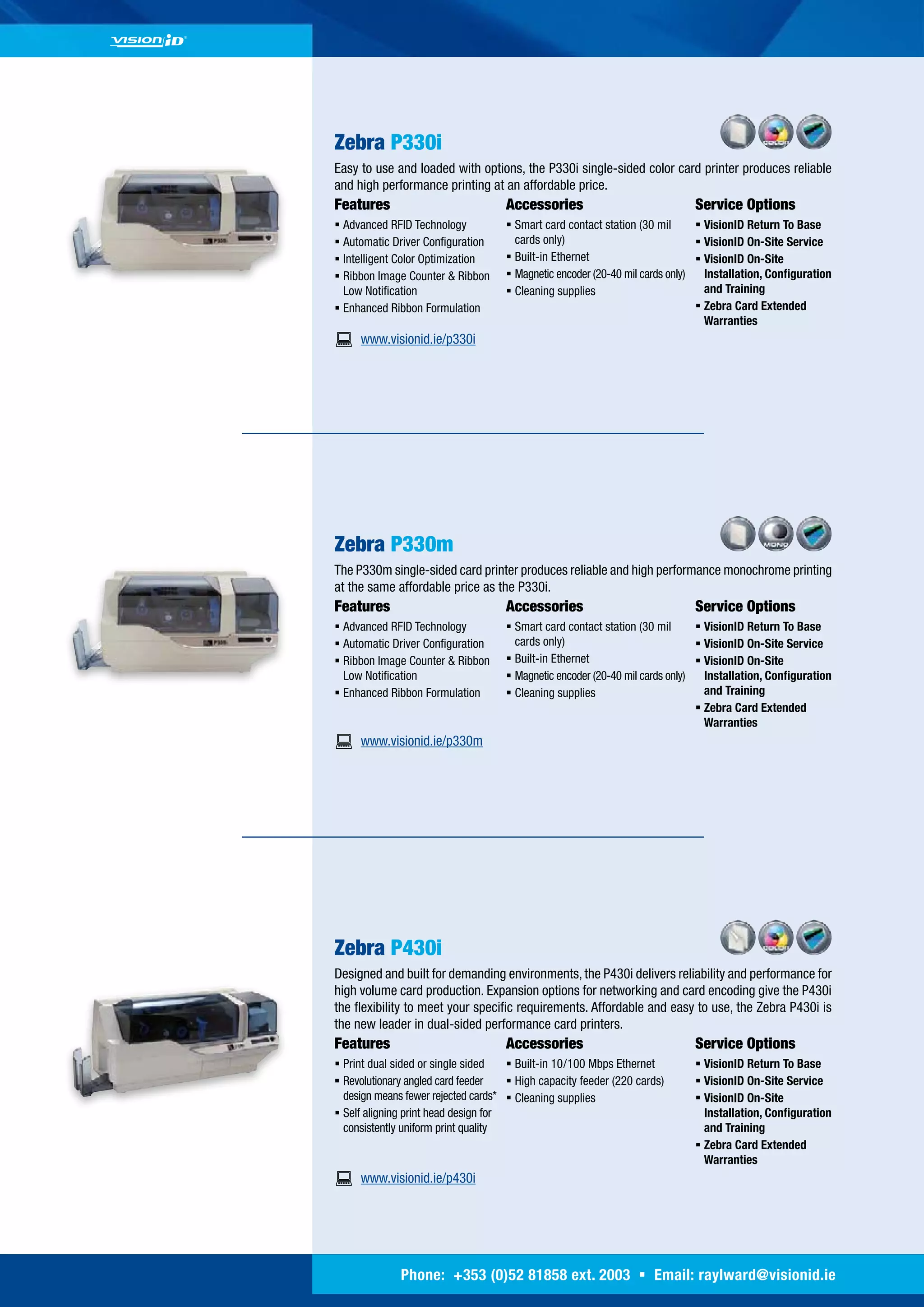 Identification Product Guide