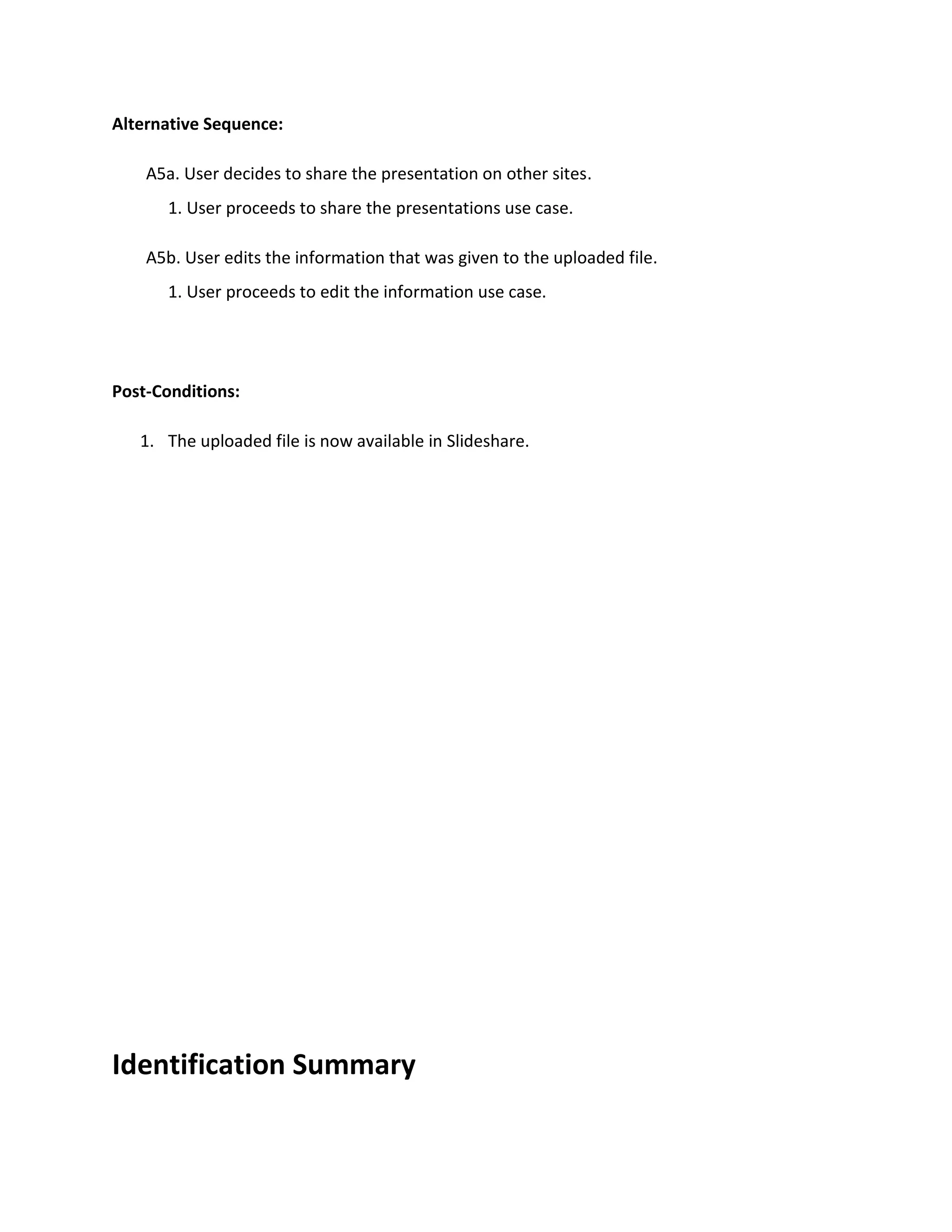 Identification Summary PDF Identification summary pdf