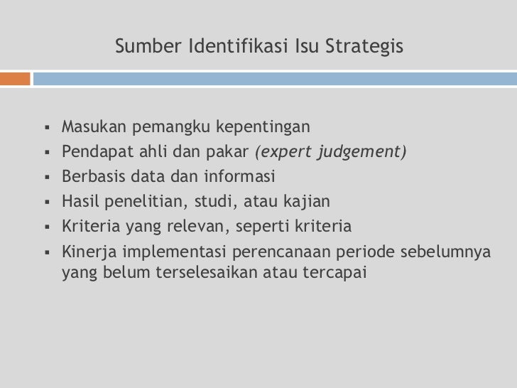 Identifikasi isu strategis_hn