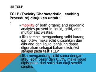 Identifikasi_Limbah_B3.ppt sebagai bahan pengetahuan | PPT