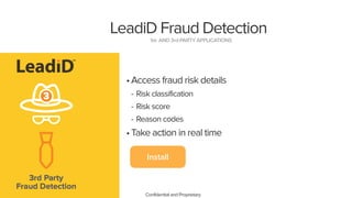 Identify and Fight Fraudulent Impressions, Clicks, and Leads 