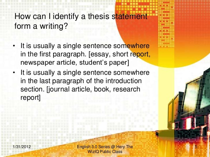 Thesis shared services