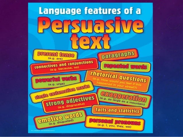 persuasive text