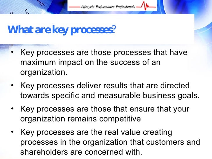 Key Process Characteristics at Jonathan Perez blog