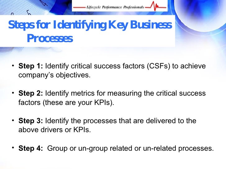 4 Ways to Identify Business Processes / Key Processes