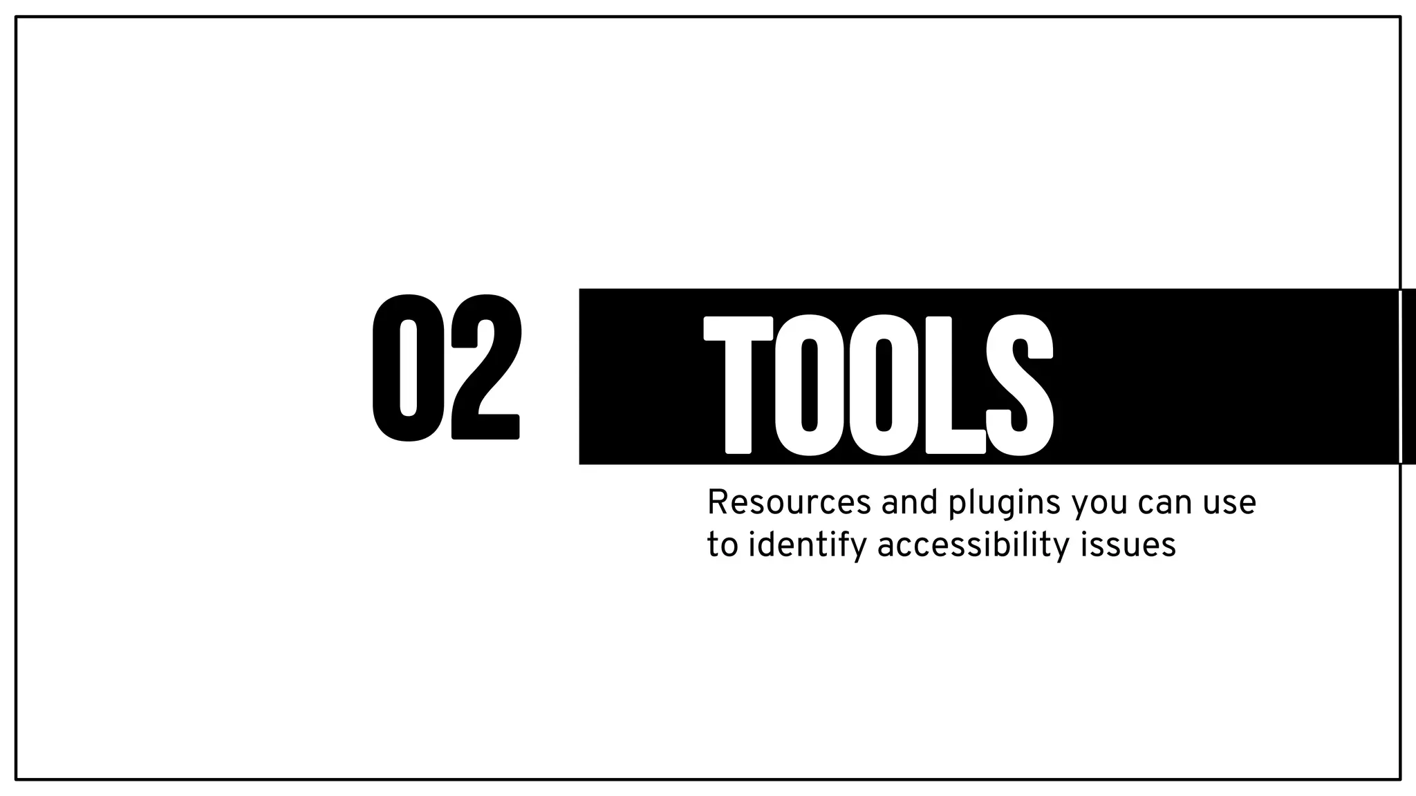 Identifying and fixing the most common web accessibility issues | PPTX