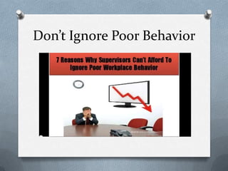 Identifying and responding to workplace issues[1] | PPTX