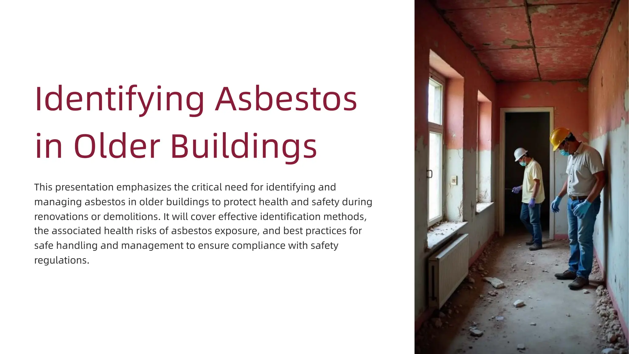 Image showcasing California Code of Regulations, Title 8, Section 1529. Asbestos.