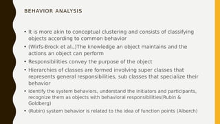 Identifying classes and objects ooad | PPT