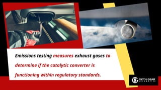 Identifying Common BMW Catalytic Converter Problems Expert Diagnosis