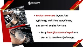 Identifying Common BMW Catalytic Converter Problems Expert Diagnosis