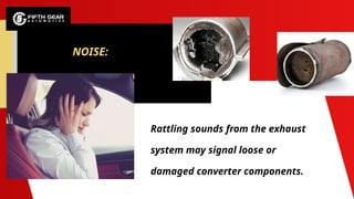 Identifying Common BMW Catalytic Converter Problems Expert Diagnosis