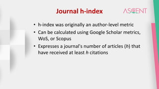 Identifying journals for publication | PDF