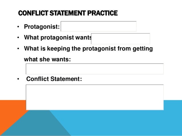 Identifying Literary Conflict