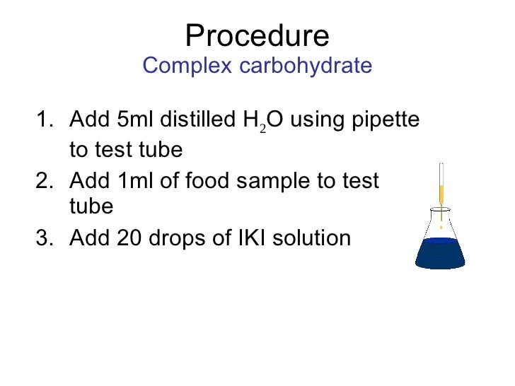 identifying macromolecules in food iki solution