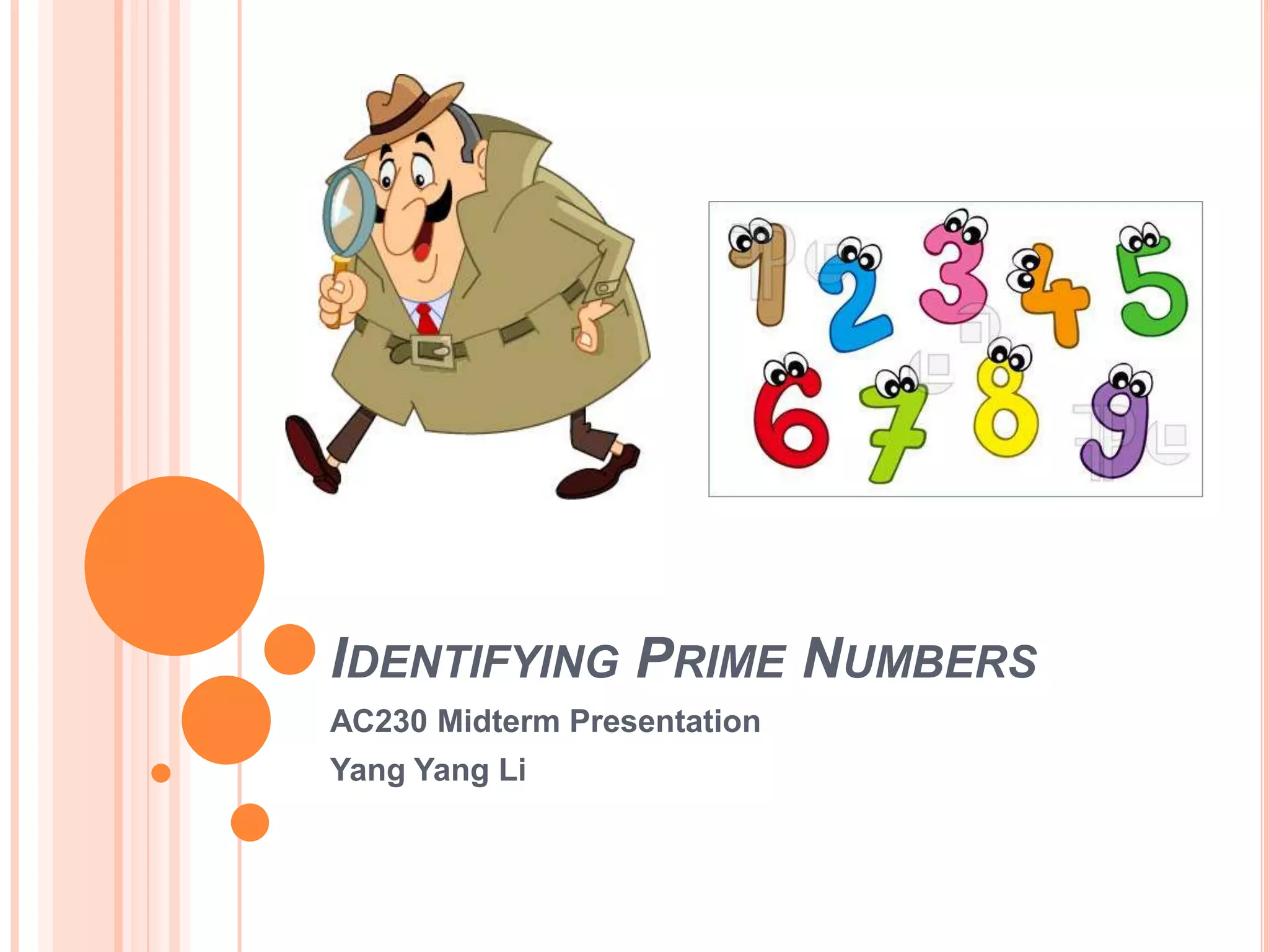 Identifying prime numbers | PPT
