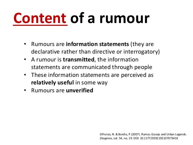 define rumor gossip identifying rumours on twitter define rumor gossip identifying rumours on twitter