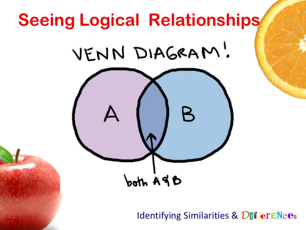 Seeing Logical Relationships Identifying Similarities