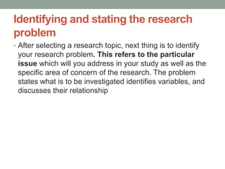 IDENTIFYING THE INQUIRY AND THE STATING THE PROBLEM.pptx