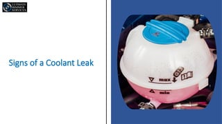 Identifying the Most Common Coolant Leak in BMW Vehicles PPTX