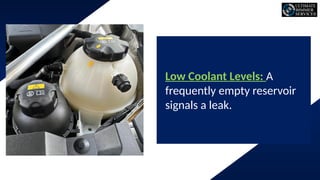 Identifying the Most Common Coolant Leak in BMW Vehicles PPTX