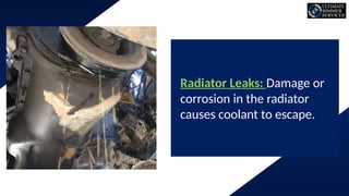 Identifying the Most Common Coolant Leak in BMW Vehicles | PPT