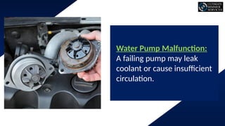 Identifying the Most Common Coolant Leak in BMW Vehicles PPTX