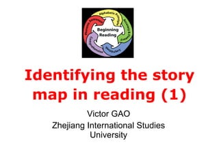 Identifying the story map in reading (1) Victor GAO Zhejiang International Studies University 