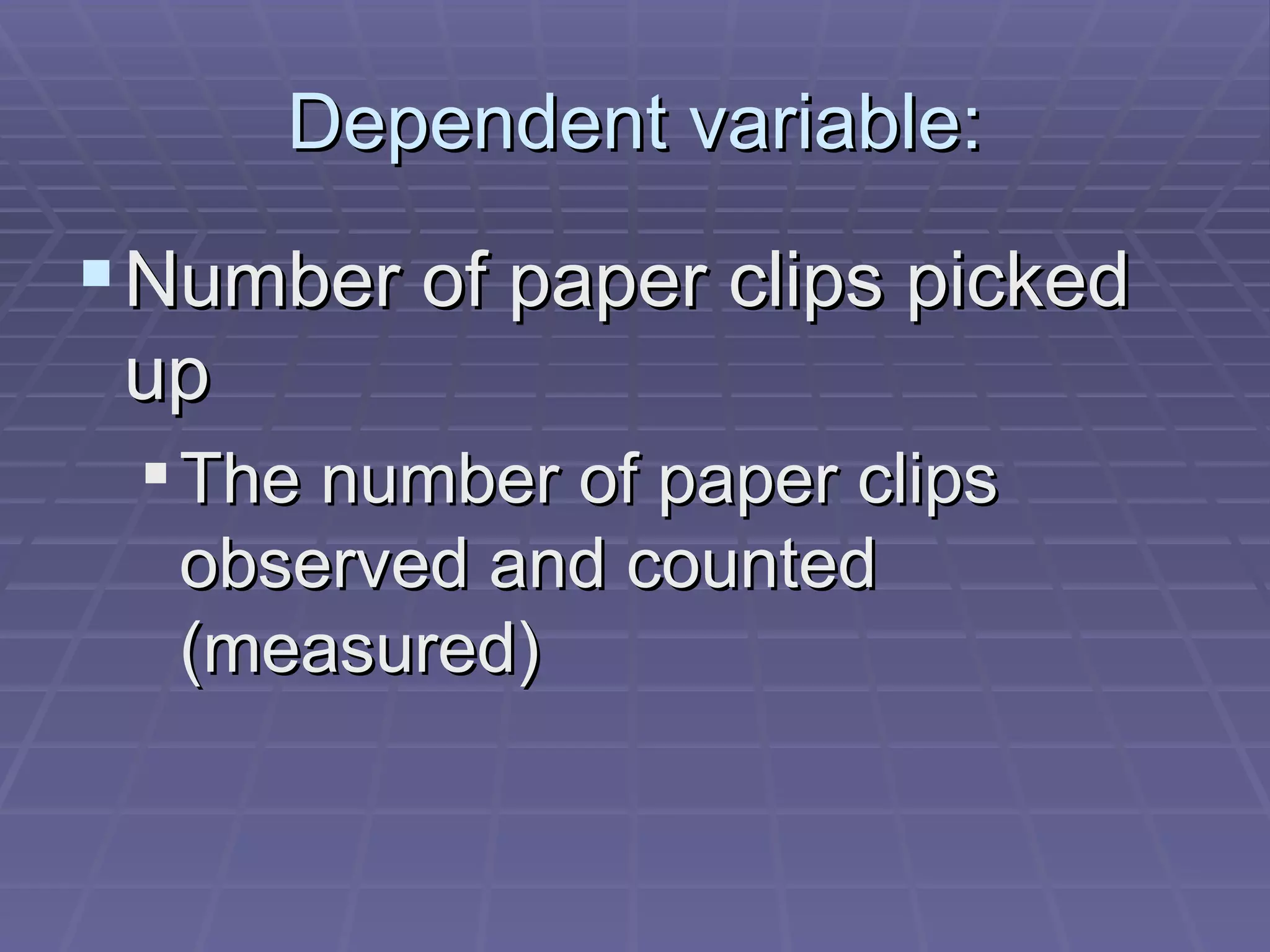 Identifying variables | PPT