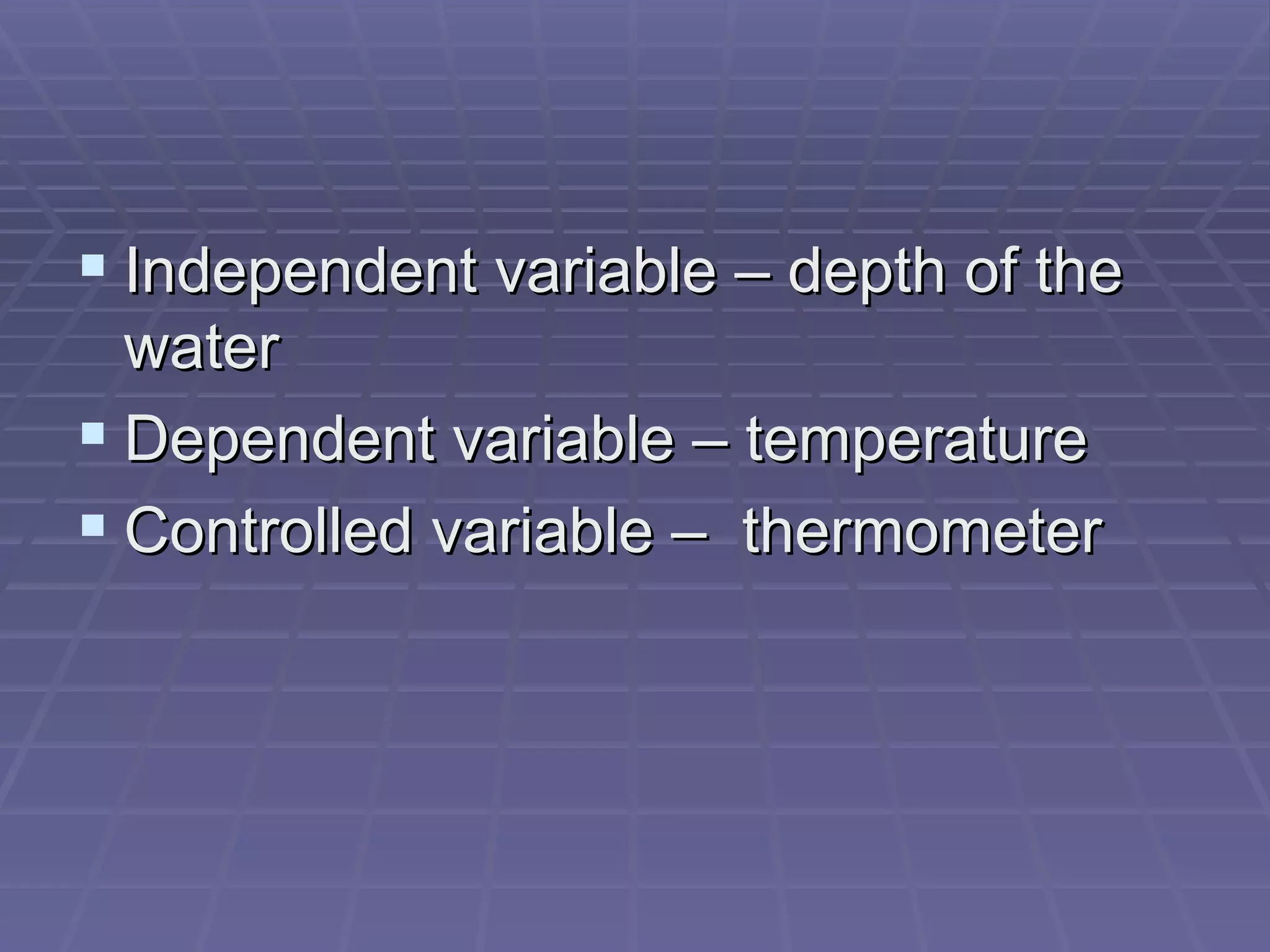 Identifying variables | PPT