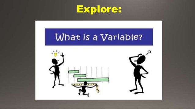 Identifying variables