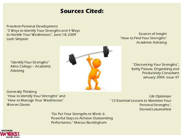identifying your strengths what are your personal strengths