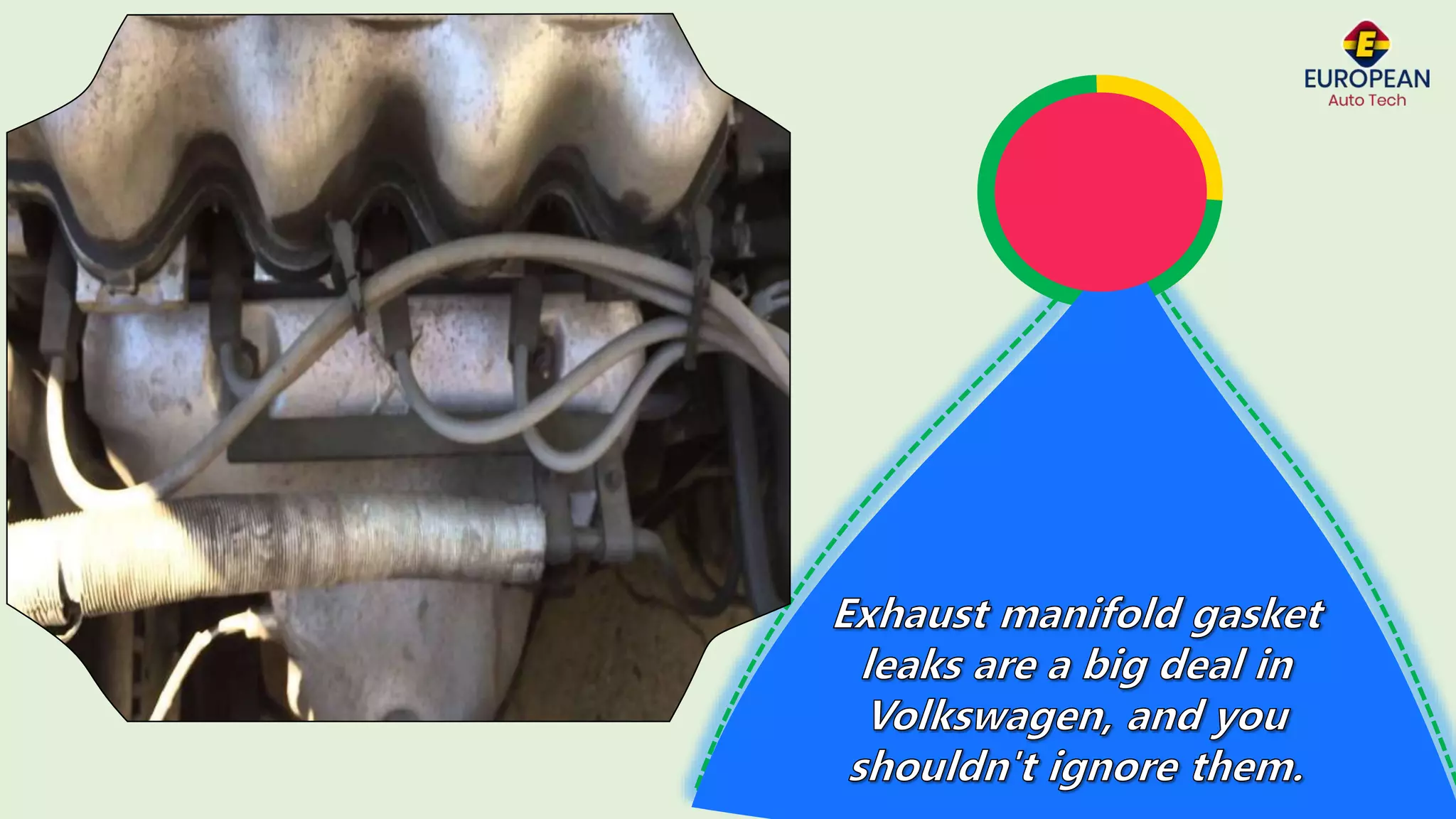 Identify the Exhaust Manifold Gasket Leak Symptoms in Volkswagen by Plano Mechanic PPT