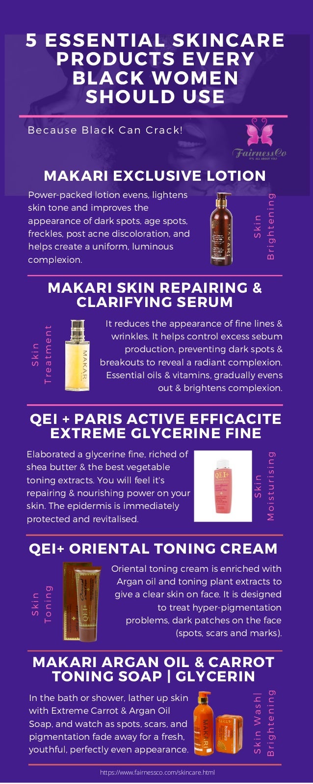 5 Essential Skincare Products Every Black Women Should Use