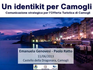 Emanuela Genovesi - Paolo Ratto
11/06/2013
Castello della Dragonara, Camogli
 