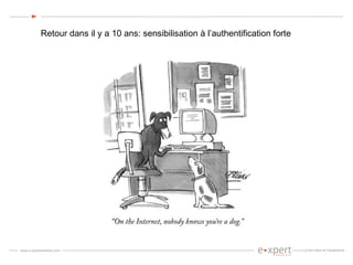 Retour dans il y a 10 ans: sensibilisation à l’authentification forte 