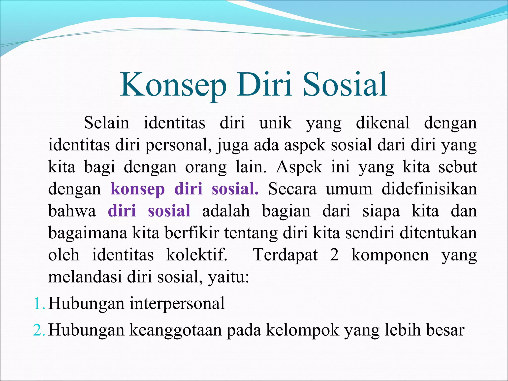 Identitas sosial | PPT