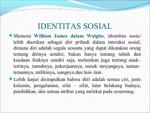 Identitas Kebudayaan dalam Komunikasi AntarBudaya