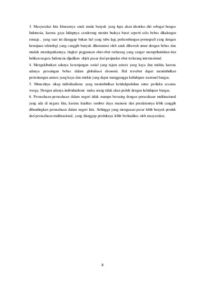 Identitas Nasional Dan Globalisasi