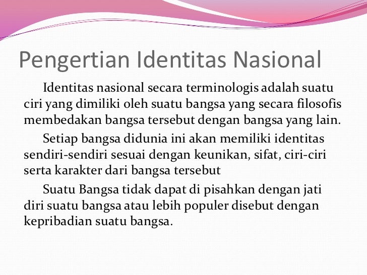 Identitas Nasional