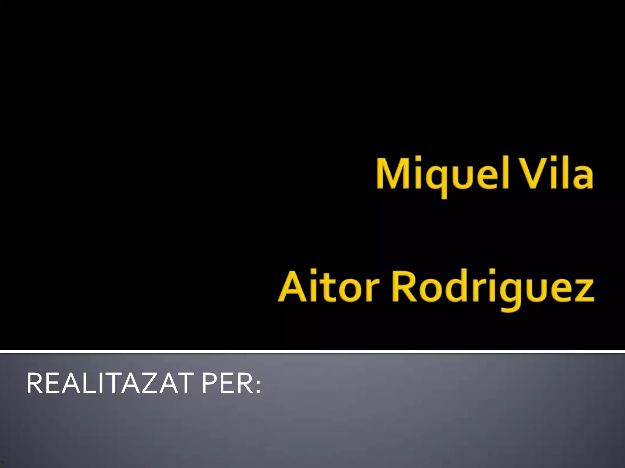  Ensenyar a gestionar la pròpia identitat i prevenir-ne els seus riscos.UTILITAT A LES AULES Mecanisme de relació:- Noves formes d’interacció entre professor -alumne- Facilita la comunicació- Donar-ne un bon ús per part del docent Mostrar i construir una identitat digital amb l’alumnat com a model correcte i adequatMiquel VilaAitor RodriguezREALITAZAT PER: