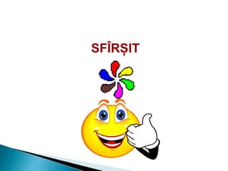 SFÎRȘIT
 