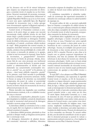 IDENTITĂŢILE CHIŞINĂULUI